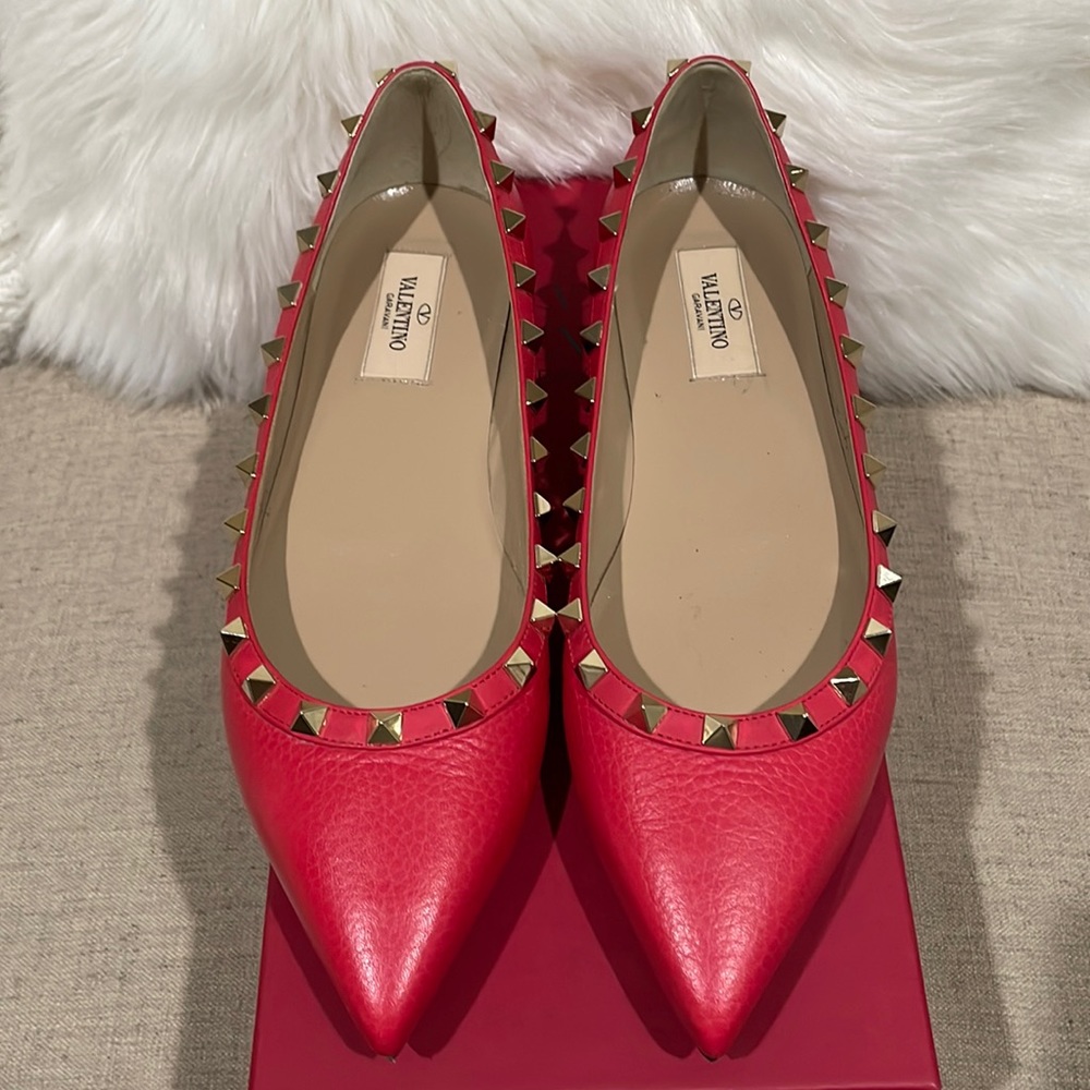 Valentino Rockstud Flats